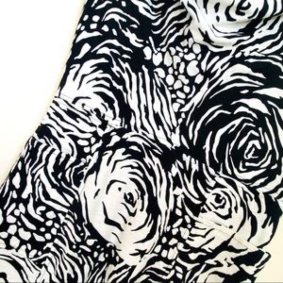 Adrianna Papell Linen Cotton Cap Sleeve Midi Starry Nights Dress Sz 2 - Picture 3 of 7